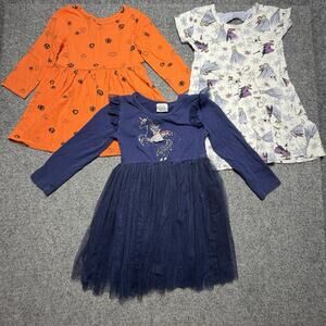 Girls Toddler (Size 2T) Clothing Lot (3 Pieces) Long Sleeve Dress Tops Holiday